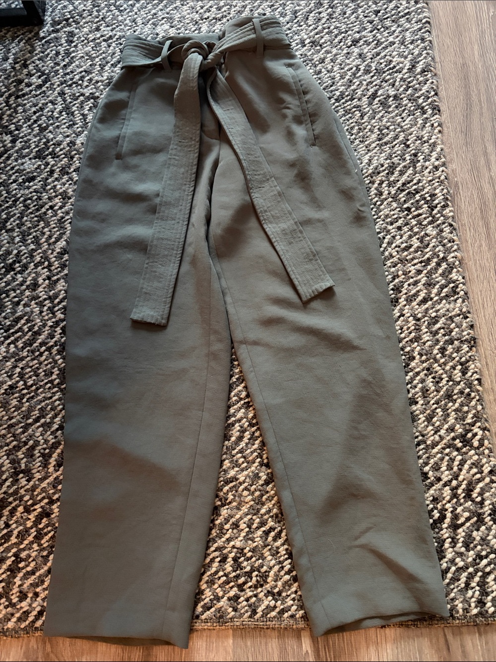 Wilfred Sage Green Tie-Front Pant